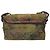 Borsa a spalla CHANEL ricamo graffiti in tela di pelle khaki CC Auth 121519SV Cachi - vista 3