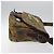 Borsa a spalla CHANEL ricamo graffiti in tela di pelle khaki CC Auth 121519SV Cachi - vista 4