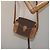 Borsa a Spalla Micro GG in Tela Gucci Marrone Oro Auth BA2829 D'oro - vista 23
