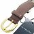 Burberry London Check Pattern Leather Belt Beige Dark brown - view 3