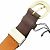 Burberry London Check Pattern Leather Belt Beige Dark brown - view 4