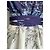 Autre Marque Kimono + Cinturón Obi de Seda Impresa Blanco Azul - vista 6