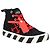 Off White OFF-WHITE Vulcanized Hi Nero Rosso Tela