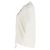 Camiseta con cuello de lazo Maje en seda marfil Blanco Crudo - vista 2