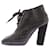 Chanel Botines de tacón de cuero Negro  - vista 3