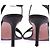 Décolleté Christian Dior in tela nera con charm CD strassati Nero - vista 8