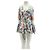 Autre Marque Top in seta con stampe e nodo SUNDAY SAINT-TROPEZ Multicolore