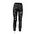 Chanel Leggings de malla negra Negro