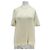 Marni T-Shirt aus Viskose in Ecru Beige
