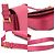 Borsa a spalla in pelle rosa Saint Laurent - vista 3