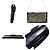 Borsa clutch in pelle nubuck nera Salvatore Ferragamo - vista 2