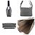 Borsa a Spalla Fendi Zucchino Nero Bianco - vista 2