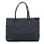 Fendi Zucchino Nylon Canvas Handtasche Schwarz