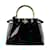 Fendi Mini Peekaboo Handbag Black Green Leather  ref.2300783