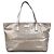 Borsa Gucci GG Stampata in Marrone Metallico