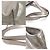 Borsa Gucci GG Stampata in Marrone Metallico - vista 4