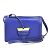 Borsa a spalla in pelle Loewe Barcellona Blu
