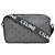 Céline Celine Beschichtete Canvas Schultertasche Braun Schwarz