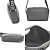 Céline Celine Beschichtete Canvas Schultertasche Braun Schwarz - Ansicht 2