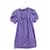 Vestido Sandro de algodón morado Púrpura