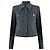 Chanel Kosmopolitische schwarze Tweedjacke 40 FR 13K$