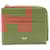 Céline Celine Triomphe Zip Card Holder Coin Case Brown Cloth  ref.2301550
