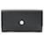Bulgari Bvlgari Leather Bifold Long Wallet Black Pony-style calfskin  ref.2301819