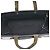 Hermès Herbag Cabas GM Toile Officier Leder Tragetasche Blau Marineblau - Ansicht 10