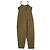 Autre Marque Tweed-Jumpsuit LEINWANDE Braun