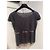 Top Chanel Blanco y Negro de Algodón Talla 36 - vista 2