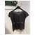 Top Chanel Blanco y Negro de Algodón Talla 36 - vista 4