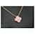 Van Cleef & Arpels Alhambra Pink Porcelain & Diamond Pendant 18k Gold 0.05 CTW Golden  - view 12