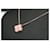 Van Cleef & Arpels Alhambra Pink Porcelain & Diamond Pendant 18k Gold 0.05 CTW Golden  - view 9