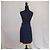 Genny gonna preppy in seta blu e gialla vintage 1990s Giallo - vista 2
