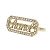 Chanel Doppel-Finger-Goldring mit Kunstperle Golden