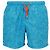 Autre Marque Gallo Herren Badehose Hellblau mit Batikmuster