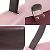 Borsa in pelle Valentino Garavani Marrone Rosa Bordò - vista 4