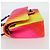 CHANEL Matelassé Schultertasche mit Kette aus Lammleder Rainbow CC Auth 122426SM - Ansicht 3