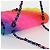 CHANEL Matelassé Schultertasche mit Kette aus Lammleder Rainbow CC Auth 122426SM - Ansicht 6