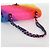 CHANEL Matelassé Schultertasche mit Kette aus Lammleder Rainbow CC Auth 122426SM - Ansicht 7