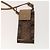 Salvatore Ferragamo Borsa a mano in vinile 2 pezzi marrone Auth mr1382 - vista 10