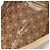 Salvatore Ferragamo Borsa a mano in vinile 2 pezzi marrone Auth mr1382 - vista 9