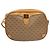 GUCCI GG Supreme Web Sherry Line Borsa PVC Beige Oro 164 02 066 Auth yk18484 D'oro - vista 13