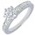 Platin Solitärbandring Tiffany & Co.