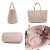 Borsa in pelle rosa beige Miu Miu - vista 2