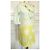 Vestido Antik Batik de algodón menta y amarillo Multicolor - vista 2
