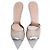 Sandali Mules Rania Gianvito Rossi Argento