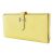 Hermès Cartera larga de cuero Epsom amarilla de Hermes Amarillo - vista 2