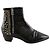 Zadig & Voltaire Botas de cuero negras Negro