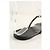 Gucci Chinelo de couro preto - vista 3